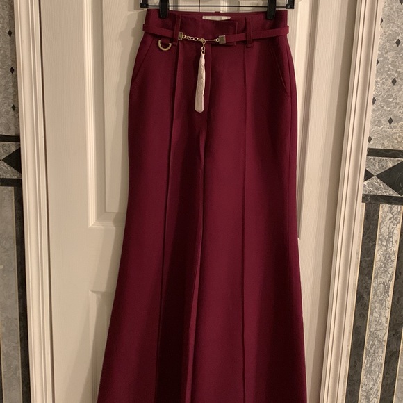 Zimmermann Tempo high-rise wool-blend pants - Picture 10 of 14